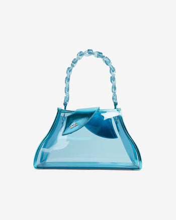 Comma Transpallic Medium Bag | Women Bags Light Blue | GCDS Spring/Summer 2023